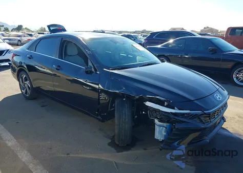 2024 Hyundai Elantra Limited from USA, damaged, VIN KMHLP4DG8RU822425